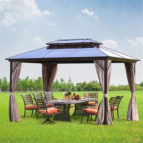 relacing fabric gazebo with metal|waterproof fabric for gazebo roof.